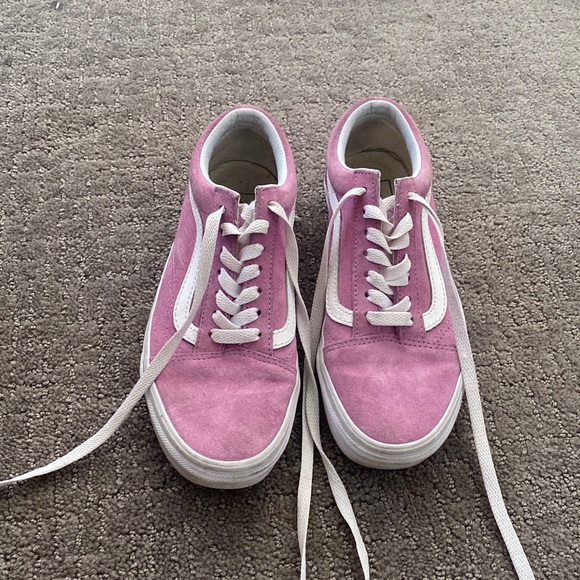 lavender suede vans